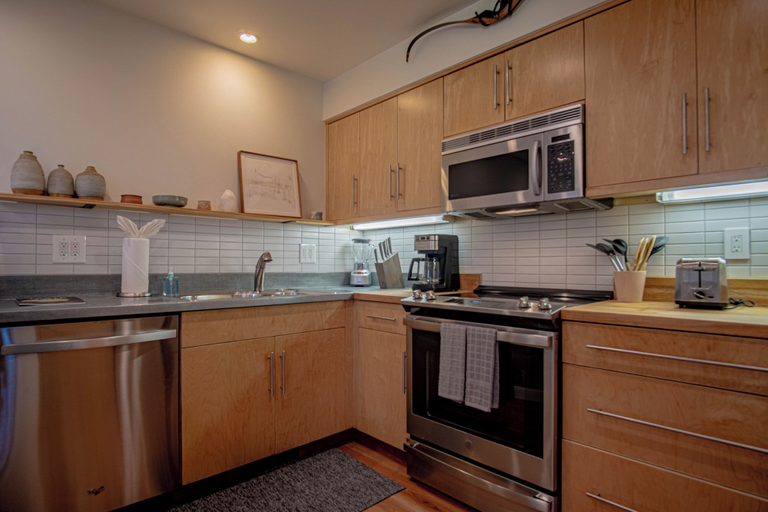 Private kitchen, 2bd, 2BA Ketchum Condo Newly Remodeled & Central, Blaine