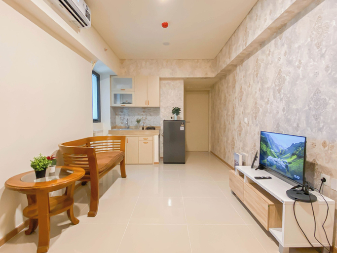 Interior, Earthtone 2Br At Meikarta Apartment, Cikarang