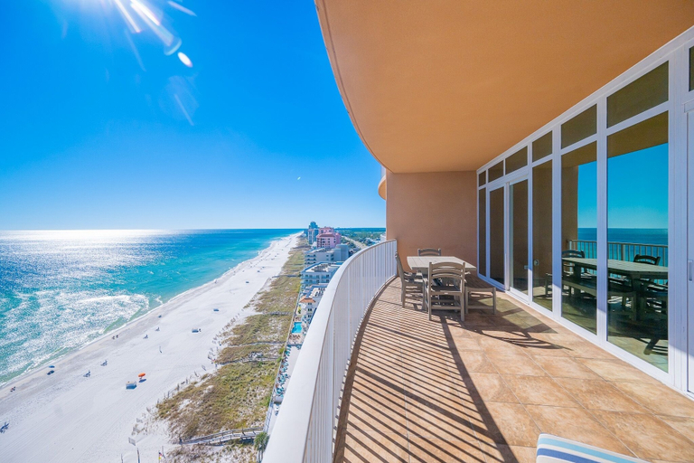 Outdoor dining 4, Phoenix Orange Beach 1602 3 Bedroom Condo, Baldwin