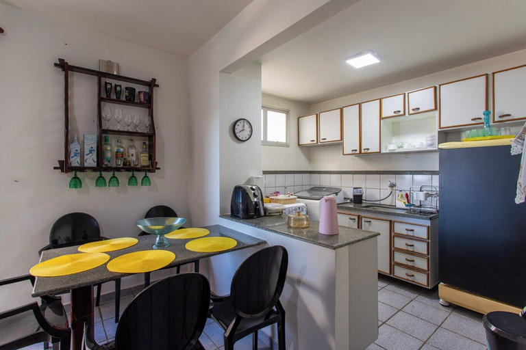 Private kitchen 4, Apto Pet Friendly com Garagem na Enseada Azul, Guarapari