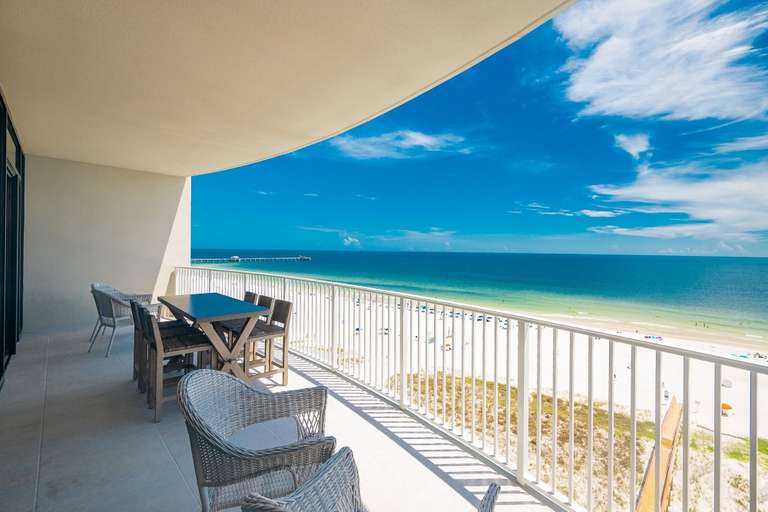 Outdoor dining 5, Phoenix Gulf Shores Ii 803 3 Bedroom Condo, Baldwin