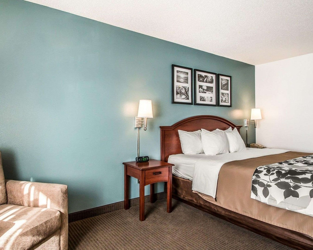 Bedroom 3, Sleep Inn & Suites Mount Vernon, Linn