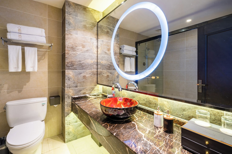 Bathroom 3, Chengdu Buddhazen Hotel, Chengdu