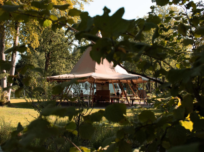 Property grounds, Cozy Treehouse Retreat in Overijssel, Hardenberg
