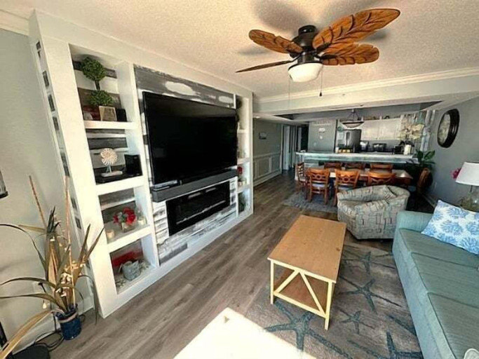 Living area 3, Grand Atlantic Resort 601 4 Bedroom Condo by RedAwning, Horry