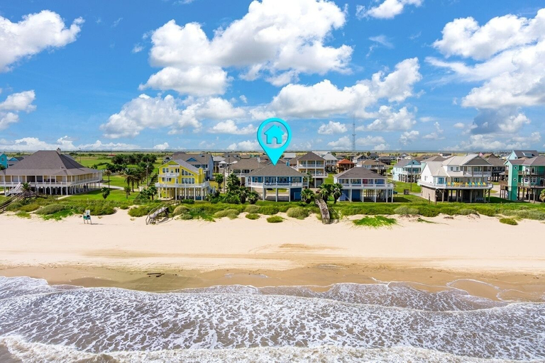 Beach 5, Casa Azul 3 Bedroom Home, Galveston