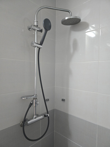 Bathroom 4, Zamong Hotel, Jeju