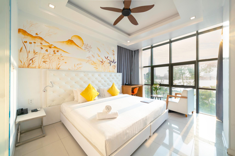 Bedroom, Starcity Han River Hotel and Apartment, Da Nang