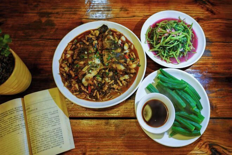 Food & Drinks 5, Jushe village Meisu Inn, Huzhou