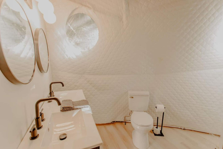 Bathroom 4, Moonshine Hollow Dome by Rafting, Cocke