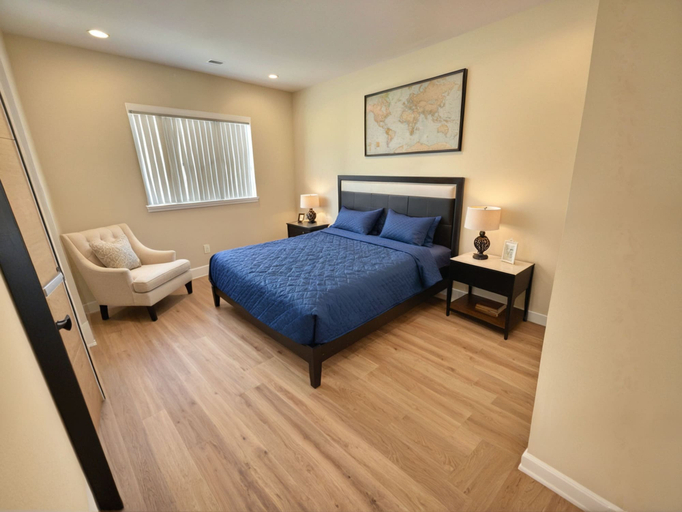 Bedroom 3, Urban Chic Apart-Hotels in Central LA, Los Angeles