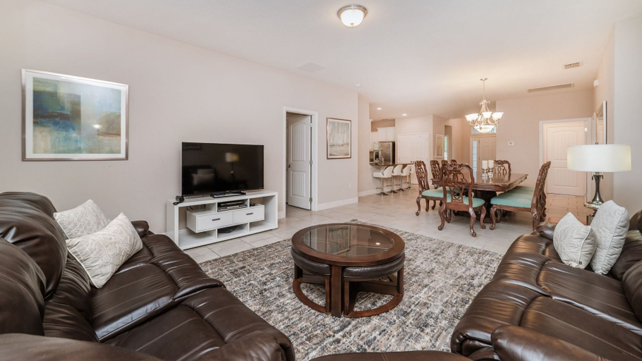 Living area 5, Solterra Resort 5 Bedroom Pool Home Pet Friendly 5 Home, Polk