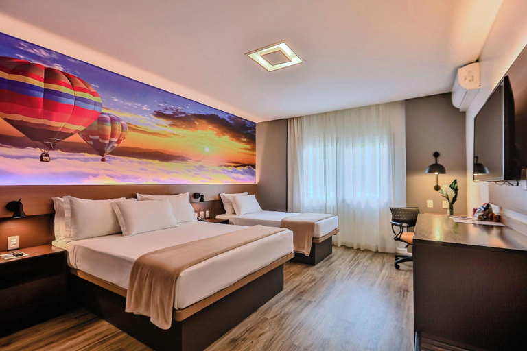 Bedroom 3, Hotel Panamby Guarulhos, Guarulhos