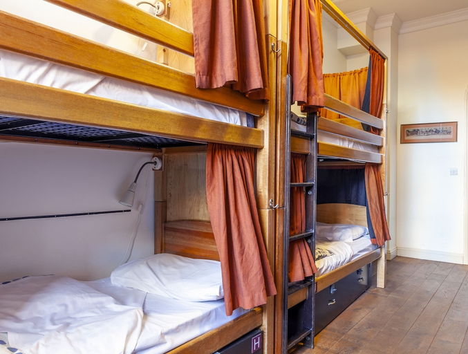 Bedroom 2, Palmers Lodge Swiss Cottage - Hostel, London