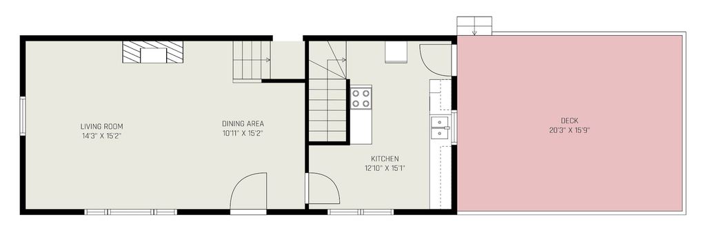 Floor plan 5, Hidden Pines -- Ev#3034 2 Bedroom Home by RedAwning, Larimer