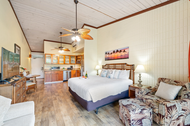 Bedroom 3, Napili Shores D229 Studio Bedroom Condo by RedAwning, Maui