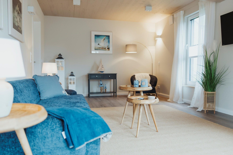 Living room 3, Skandinavisch Eingerichtetes Familienferienhaus, Vorpommern-Rügen