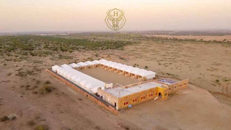 Front of property, Jaisan Heritage Desert Camp, Jaisalmer