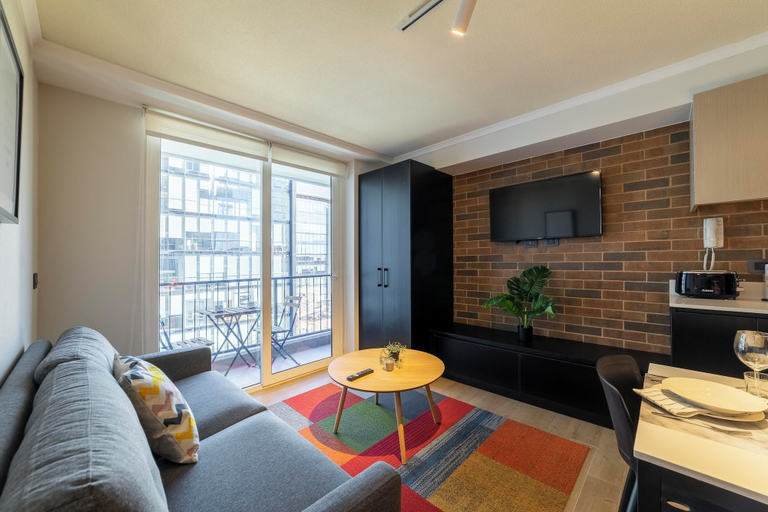 Lounge 2, Antonio Bellet Apartments by Andes, Santiago