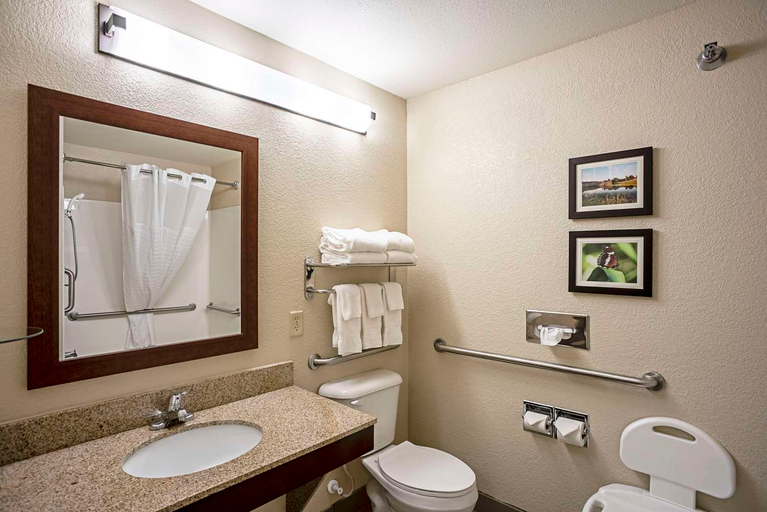 Bathroom 4, Comfort Inn & Suites Independence, Buchanan