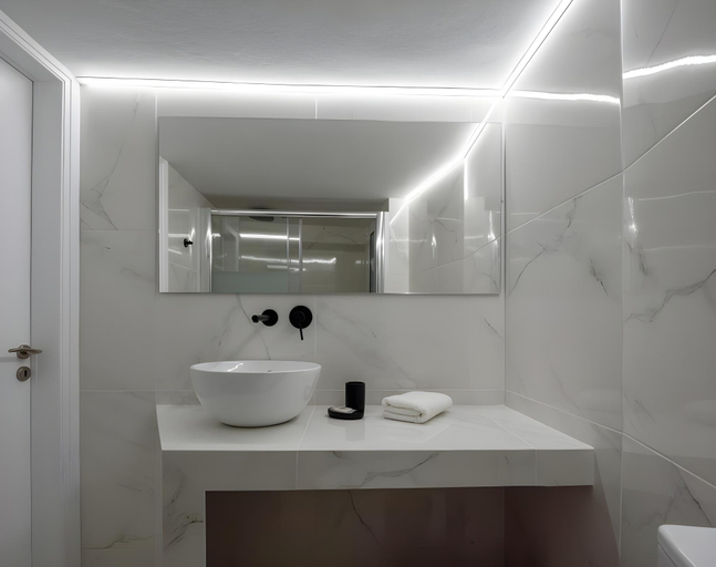 Bathroom 4, Acropolis Grand Apartment, Attica