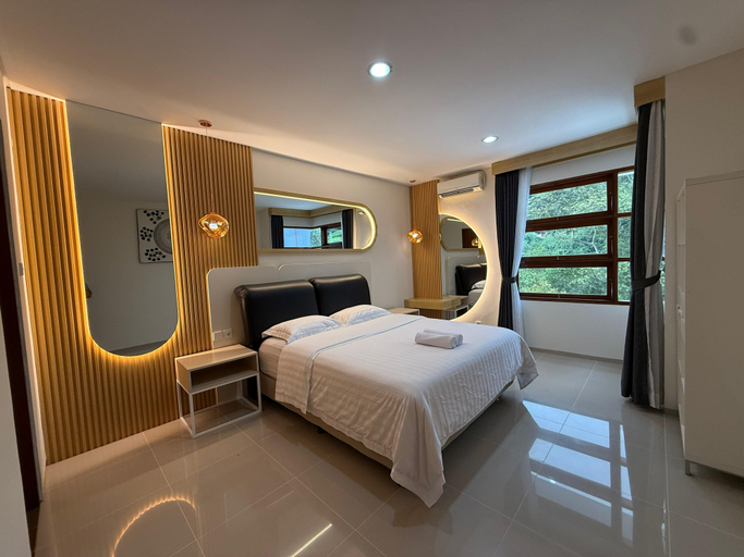 Bedroom 2, Villa Amethyst M-57 With Private Pool, Bandung