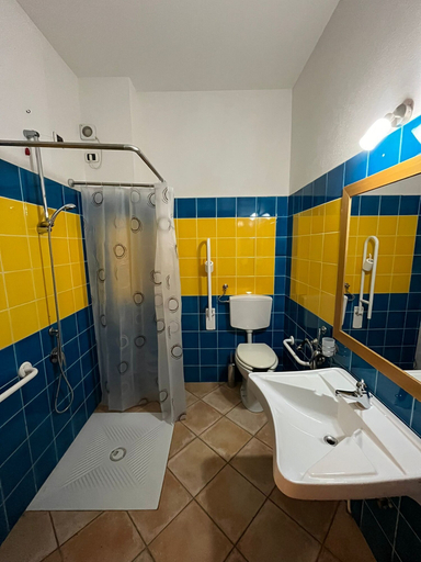 Bathroom, Hotel Il Faro di Molara, Olbia-Tempio