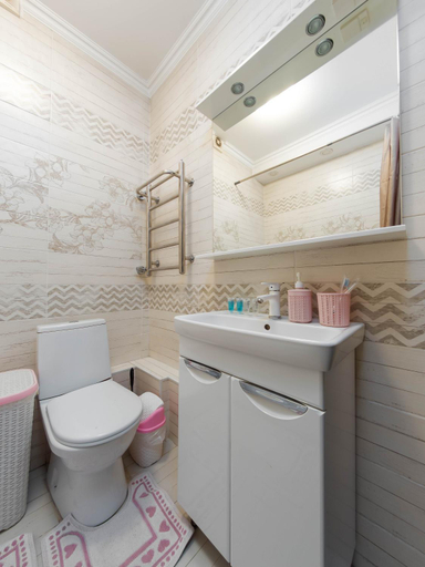 Bathroom 5, Appartments " Zhetysu-4", Almaty