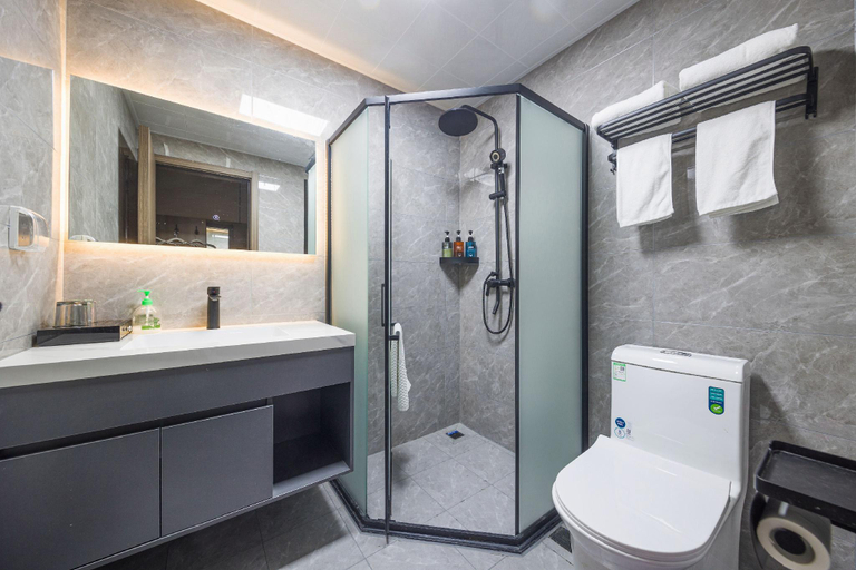 Bathroom 3, Shell Hotel Nanjing Tianyin Avenue, Nanjing