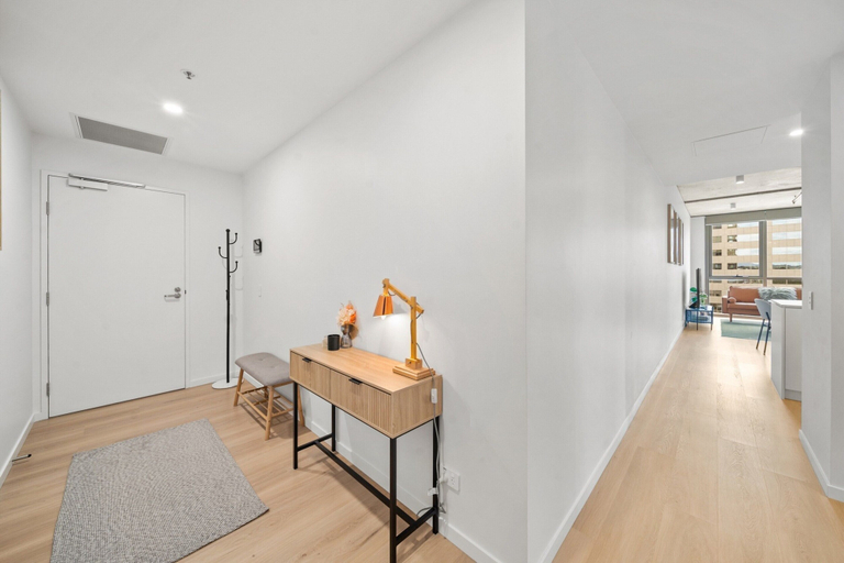 Living room 2, Bright 2-bed Apartment With Gym, BBQ & Pool Access, Canberra