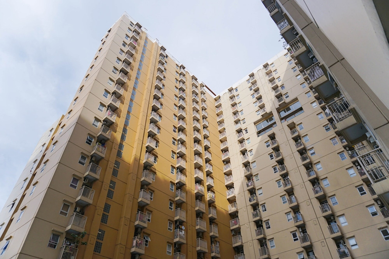 Exterior & Views, Restful And Simply Studio Apartment Green Palm Residence, West Jakarta