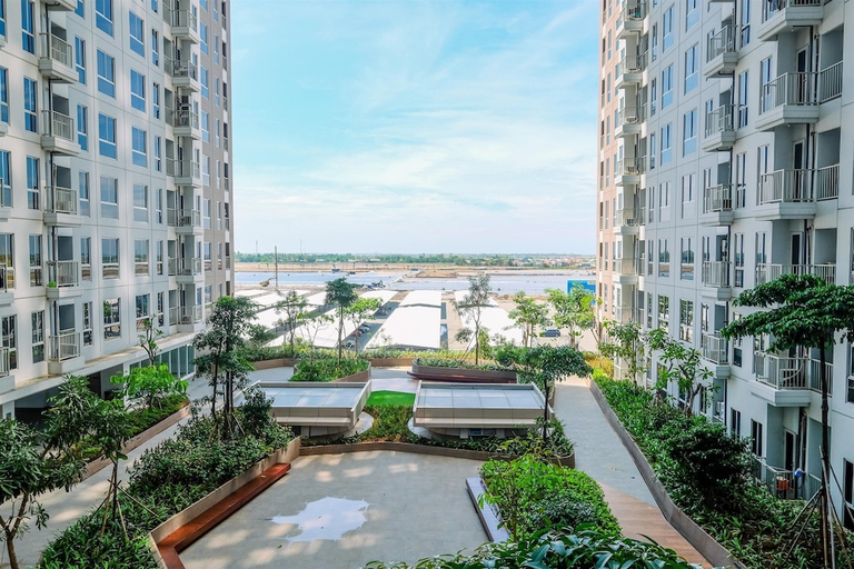Exterior & Views, Homey And Relaxing Studio Tokyo Riverside Pik 2 Apartment, Tangerang