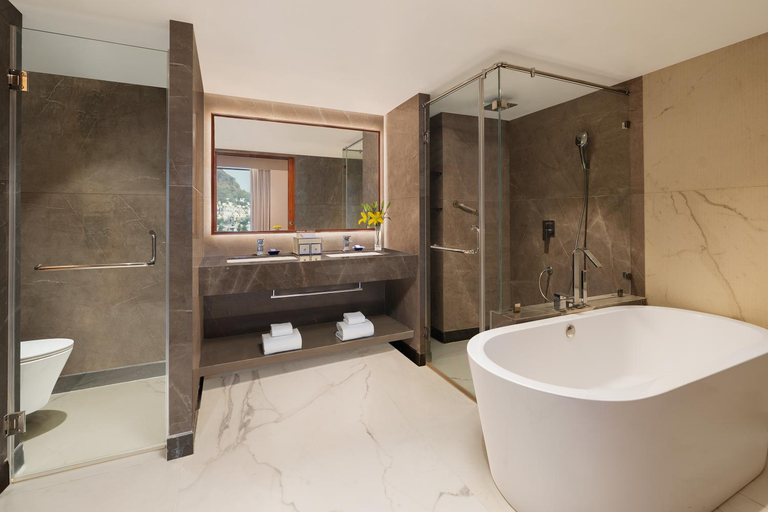 Bathroom 5, Vivanta Vijayawada, MG Road., Krishna