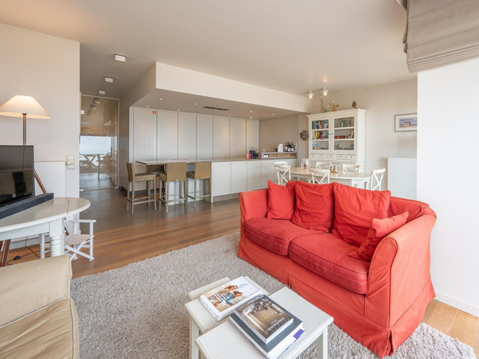 Living room, Spacious Knokke-Heist Apartment, West-Vlaanderen