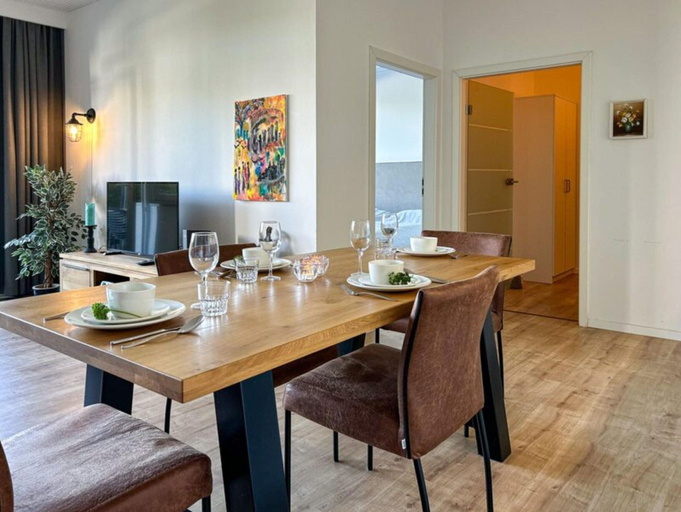 Dining 5, Helle Ferienwohnung in Zueschen, Hochsauerlandkreis