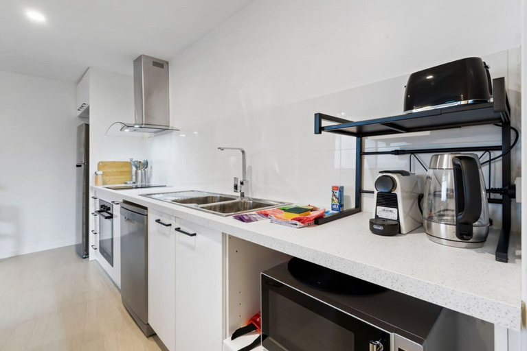 Private kitchen 2, Cozy 1-bed Studio Near Cafes and Shops, Melbourne