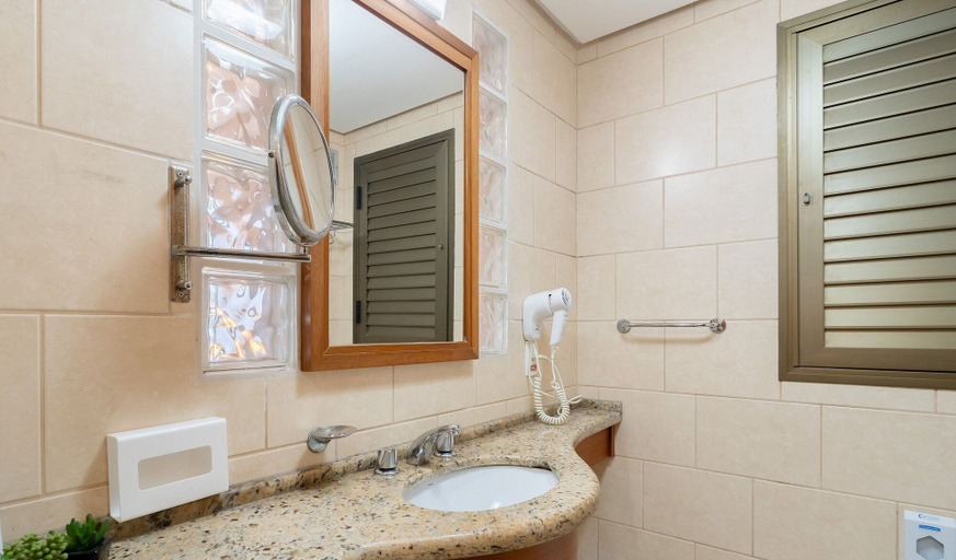 Bathroom, Apt in Cond. with heated pool CUR0905, Florianopolis