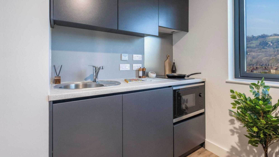 Private kitchen 2, Student Only Hollis Wharf, Bath and North East Somerset