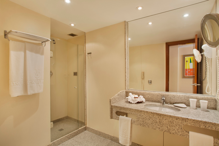 Bathroom 4, Windsor Plaza Copacabana, Rio de Janeiro