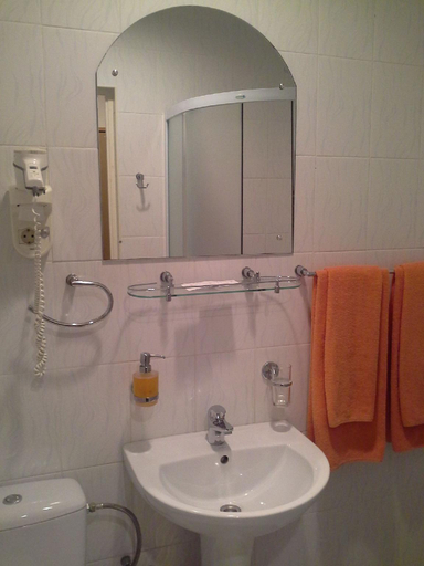 Bathroom 4, Sky High Hotel Airport, Riga