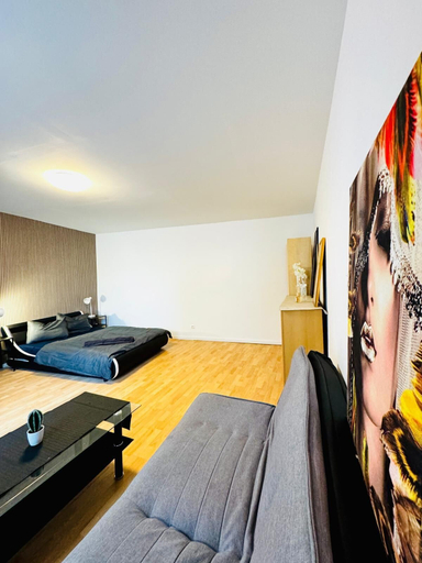 Interior, Bright 1BR Apartment Near Augarten, Wien