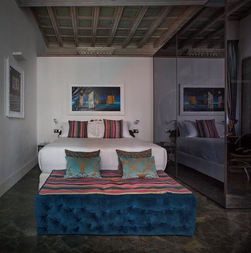 Bedroom 2, Palazzo delle Pietre Luxury Apartments, Roma