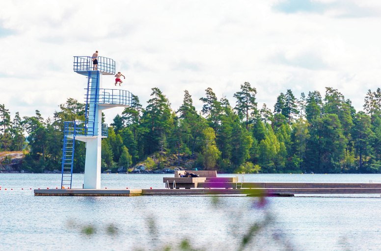 Lake view, Evedals Camping, Växjö