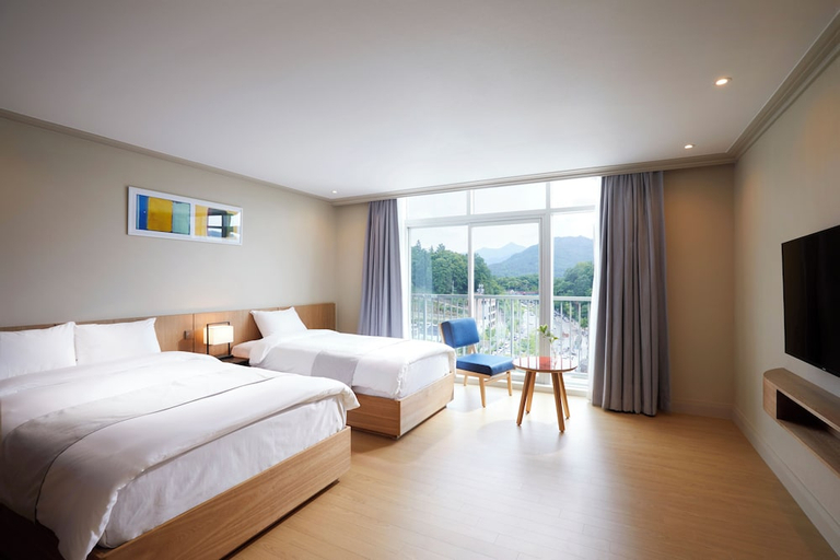 Bedroom 3, Lahan Hotel Jeonju, Jeonju