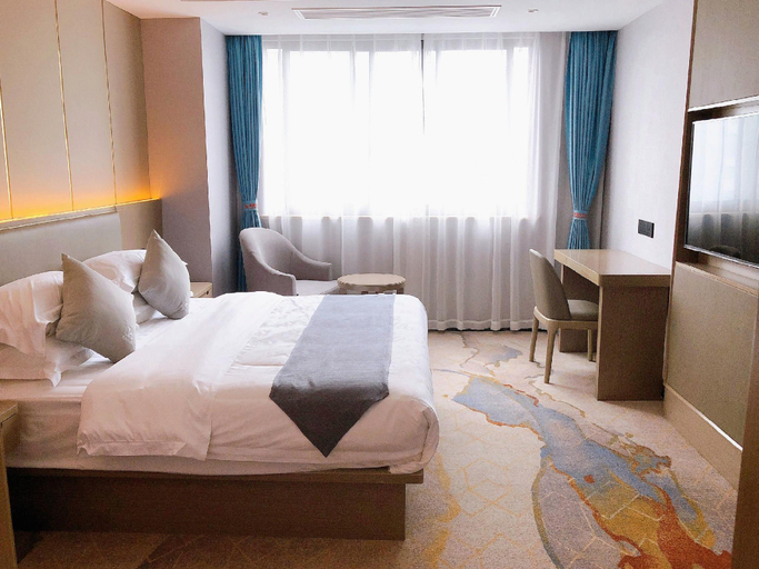 Bedroom 2, GreenTree Eastern Hotel Chizhou Tonghui Plaza, Chizhou