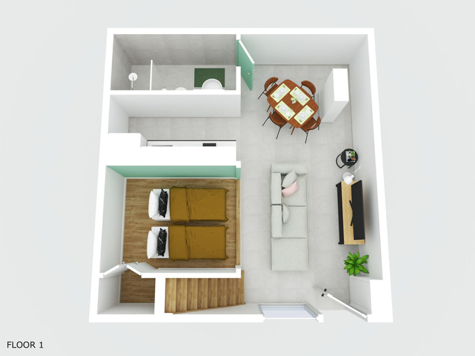 Room 5, Studio Palace A by Homie, Funchal