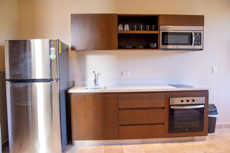 Private kitchen 3, Peregrina Tulum 317 1BR Condo, Cozumel