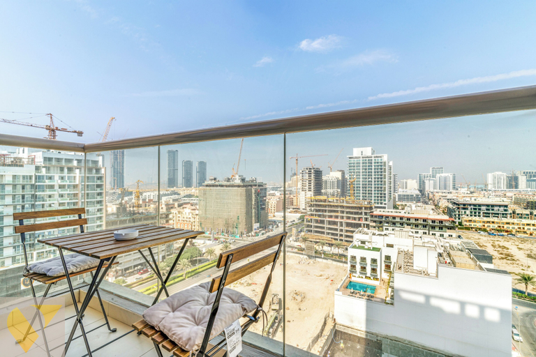 Balcony view, Vogue | Jeewar By Badr JVC near Circle Mall, Dubai