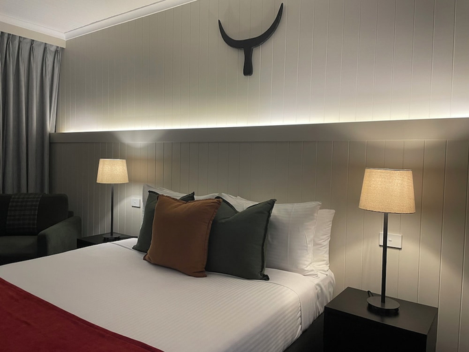 Bedroom 3, The Black Bull Motel, Latrobe - Traralgon