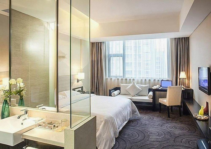Bedroom 2, Jinjiang Metropolo Hotel - Hefei Swan Lake, Hefei